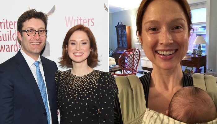 Michael Konam and Ellie Kemper's second child Matthew Miller Koman.
